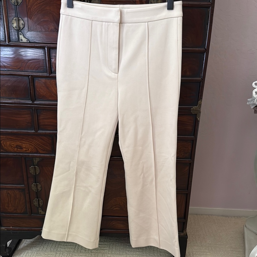 Elegant Cream TIBI Women's Culottes